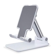 Suporte de Mesa Articulado Branco: Ajustável para Celular, Tablet e Smartphone - imagem 1