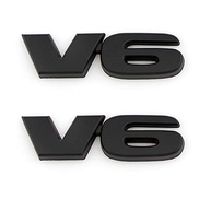 Emblema V6 Metal 2 Peças - Personalize Seu Carro com Estilo e Elegância - imagem 2