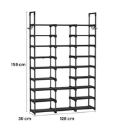 Sapateira Vertical 9 Níveis - 50-55 Pares | Estrutura em Metal Resistente, Design Compacto e Moderno - imagem 3