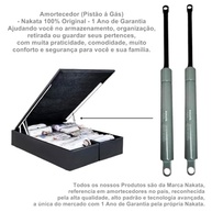 Par Amortecedor Pistão Cama Box Baú Nakata MG20220 - 150kgf - imagem 5