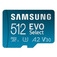 Expanda seu Mundo Digital: Cartão MicroSD SAMSUNG EVO Select 512GB de Alta Performance - imagem 2