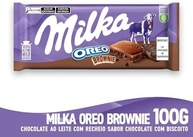 Chocolate Milka Oreo Brownie 100G - imagem 1