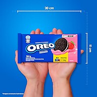 Oreo Milkshake Morango: Delícia Multipack 144g - imagem 4