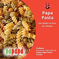 Papapá Mini Fuzilli Tricolori Vegetal 200g - imagem 2