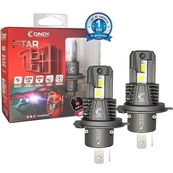 Lâmpada Super LED Mini Cinoy Star H4 6000K: Iluminação Potente e Instalação Fácil - imagem 2