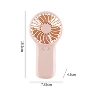 Mini Ventilador Portátil Rosa com Cordão - Ultra Silencioso e Compacto - imagem 4