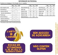 Banana Brasil Display Barra De Frutas Banana Kids Minions Sabor Uva C/ 20 Unid. De 22G (440G) - imagem 1