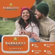 Barkleys Ginger Breath Mints - Strong Ginger Flavor Cool Mint Candy For Party, After Dinner, Wedding, Every Day Use - Vegan Breath Mints In Reusable Classic Travel Tins, 1 Pack, 50 Count Each - imagem 4