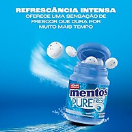 Mentos Pure Fresh Mint: Chiclete Refrescante Sem Açúcar - imagem 3