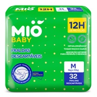 Mió Baby: Fralda Conforto e Economia (32 Unidades) - imagem 1