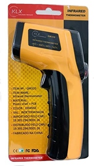 Termômetro Digital Infravermelho Culinário e Industrial KLX -50°C a +380°C com Mira Laser - imagem 4