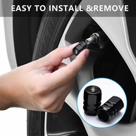 Tampas de Válvula de Pneu Metal Premium para Lincoln MKC, Nautilus, Aviator, Navigator, MKZ, Continental - Proteção e Estilo - imagem 3