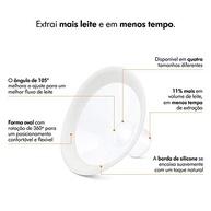 Funil PersonalFit Flex G (27 mm) – Conforto e Eficiência na Extração de Leite, 2 Unidades - imagem 2
