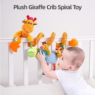 Mobile Musical Girafa Bebê Espiral para Carrinho: Diversão e Desenvolvimento! - imagem 4
