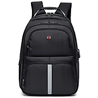 Mochila Swissport Executiva com Cabo de Aço – Resistente e Moderna - imagem 1