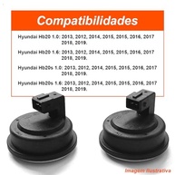 Par De Sensor ABS Cubo Macho Traseira Hb20 2013 Até 2019 Modelo Original - imagem 5