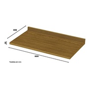 Tampo para Balcão 80 cm Henn - Resistente e Elegante para Cozinha Moderna - imagem 3