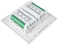 Interruptor Touch 6 Botões Lumenx: Modernidade e Controle com Espelho em Acrílico Branco - imagem 4
