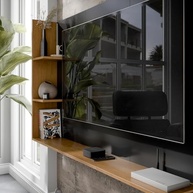 Painel para TV 50" Berlin - Design Moderno com Nichos e Prateleiras para Sala ou Quarto - imagem 4