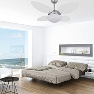 Ventilador de Teto 4 Pás Volare VR42 Pétalo 127V - Silencioso e Moderno - imagem 3