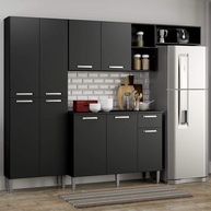 Cozinha Compacta Pequim 9 Portas - Design Moderno e Funcionalidade Inteligente - imagem 1