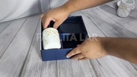 Conjunto de Banheiro Moderno em Cerâmica com Efeito Mármore - 3 Peças (Branco) - imagem 2