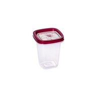 Pote 360ml Quadrado Plasútil - Com Fechamento Clic e Design Moderno - imagem 2