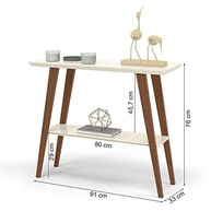 Aparador Davi Off White e Amadeirado - Design Moderno e Sofisticado para Ambientes Elegantes - imagem 4