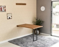 Mesa Dobrável Retrátil de Parede 120x75cm - Design Moderno e Espaço Inteligente - imagem 2