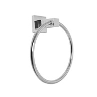 Porta Toalha Quadrado com Argola para Banheiro – Polo Metais | Design Moderno e Resistente - imagem 2