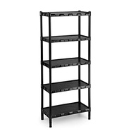 Estante Modular Agraplast Preta – Design Moderno e Resistente para Ambientes Organizados - imagem 2