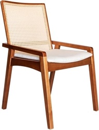 Cadeira Venezia em Madeira Maciça – Design Moderno e Conforto Duradouro para Sala de Jantar ou Escritório - imagem 2