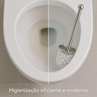 Escova Sanitária Inox Premium 2 Peças - Design Moderno com Base Antiderrapante - imagem 5