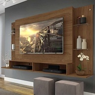 Painel TV 60" com Prateleiras de Vidro Nairóbi - Design Moderno e Sofisticado - imagem 3