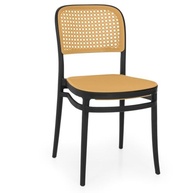 Kit com 4 Cadeiras de Jantar Roma - Design Moderno, Empilháveis e Fáceis de Limpar - imagem 4