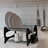 Escorredor de Louça Aramado Future 13 Pratos com Porta Talher – Design Moderno e Prático - imagem 3