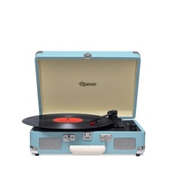 Vitrola Raveo Sonetto Chrome Light Blue: USB, Bluetooth e Design Moderno - imagem 1