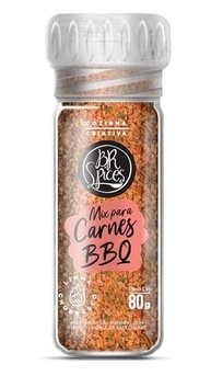 BR Spices Tempero Mix para Carnes BBQ com Moedor 80G - Sabor Profissional no Churrasco - imagem 2