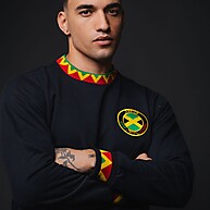 Moletom Jamaica Retrô Masculina: Estilo e Conforto Oficial - imagem 1