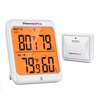 Termômetro Interno e Externo ThermoPro: Monitor de Temperatura e Umidade Sem Fio com Alcance de 500 Pés - imagem 2