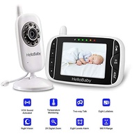 HelloBaby Monitor de Vídeo para Bebê com Visão Noturna, Zoom e Conversação Bidirecional - imagem 3