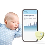 Monitor de Bebê Bempu com Respiração Inteligente - Segurança Avançada com Vibração Suave e Notificações por App - imagem 2