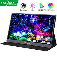 Monitor Portátil 15.6" Goojodoq: Imersão Total! - imagem 1