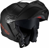 Capacete Articulado Race Tech Signal Monocolor Preto Fosco: Segurança e Estilo para Sua Pilotagem - imagem 5