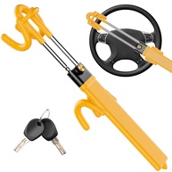 MONOJOY Trava de volante preta, Amarelo, Large, Trava de volante - imagem 1