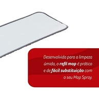 Refil Mop Spray Condor - Microfibra Transparente para Limpeza Prática e Eficiente - imagem 3