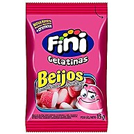 Fini Beijos Morango: Gelatina Deliciosa (12 Unidades) - imagem 2
