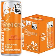 Red Bull Morango Pêssego 4 Latas: Energia Explosiva 250ml - imagem 2