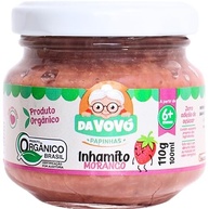 Papinha Orgânica Da Vovó com Inhame e Morango - Alternativa Natural ao Danoninho para Bebês a Partir de 6 Meses - imagem 2