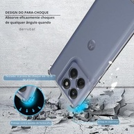Capa Anti Impacto Transparente Premium Moto Edge 60 Pro 6.7" - Proteção Total Hard Glass - imagem 4